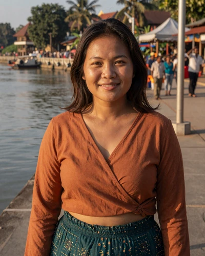 Laotian woman Chansouda from Thakhek seeking committed Western partner