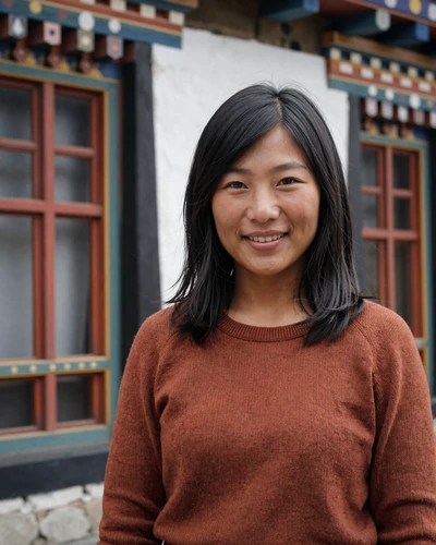 Bhutanese woman Choden from Jakar seeking committed Western partner