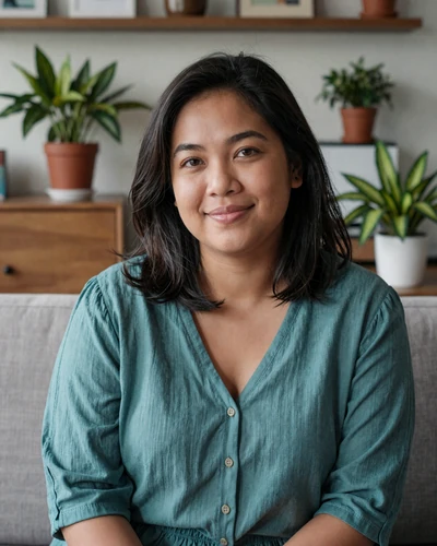 Indonesian woman Sari from Surabaya ready for meaningful partnership