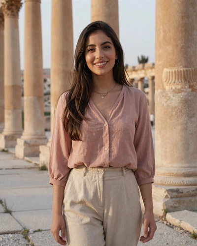 Jordanian woman Layla from Jerash open to serious international relationship