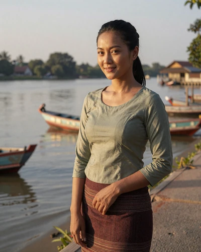 Burmese woman Khin Mar from Pathein looking for genuine love and lasting relationship